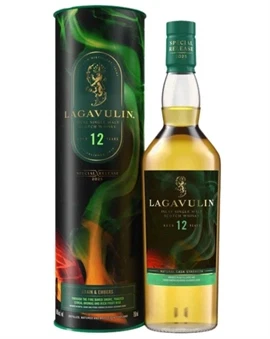 Lagavulin Single Islay Malt Scotch Special Release 2025 Grain & Embers flaske